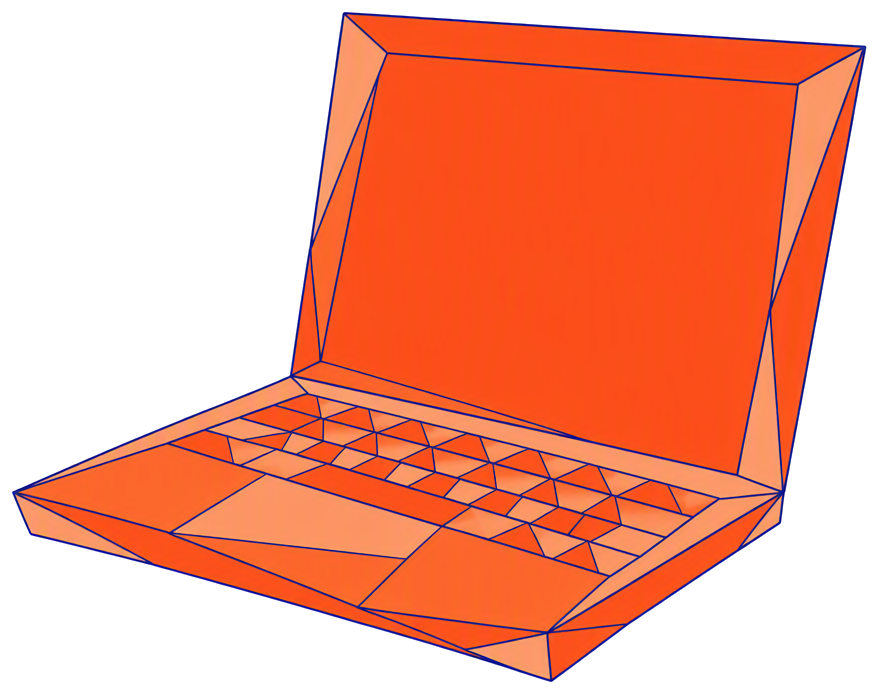 Origami laptop